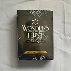 Wonders of the First CCG Kickstarter Early Backer Box 70 Cards SEALED - Image 1