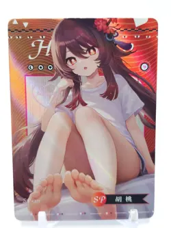 Happy Together - Anime Waifu SP Trading Card - Hu Tao - Image 1