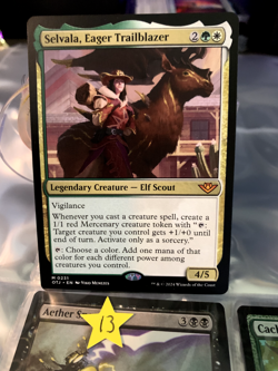 Selvala, Eager Trailblazer (231) Outlaws of Thunder Junction OTJ MTG Magic - Image 1