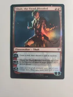 MTG Tibalt, the Fiend-Blooded Duel Decks: Sorin vs Tibalt 41/80 Foil Mythic - Image 1