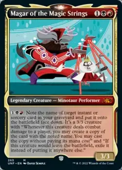 [1x] Magar of the Magic Strings - Foil - Showcase Near Mint, English Unfinity Si - Image 1
