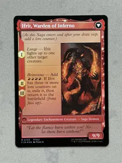 Clive, Ifrit's Dominant #133 (Foil) Mythic MTG Magic Final Fantasy FIN - NM / M - Image 2