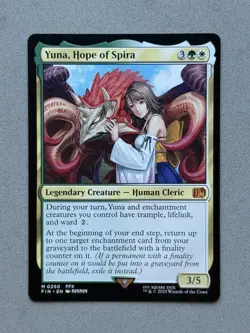 Yuna, Hope of Spira #250 Mythic Regular - Final Fantasy FIN MTG - English - NM - Image 1