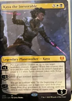 Kaya the Inexorable (Borderless) Kaldheim Regular - Image 2