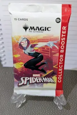 MTG Magic the Gathering Marvel Spider-Man Collector Booster Pack - New & Sealed - Image 1
