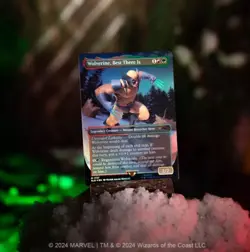Wolverine Magic The Gathering MTG Marvel Secret Lair Foil Sealed - Image 3