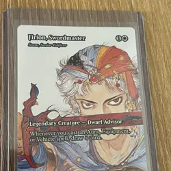 Magic TCG: Firion, Swordmaster FCA 3 Showcase MTG Rare - Image 2