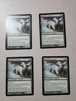 4x Rimehorn Aurochs Coldsnap English - Coldsnap Playset LP Free Shipping - Image 1