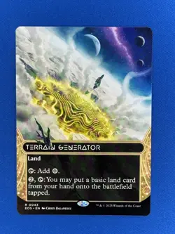 Terrain Generator (0043) Borderless Rare MTG: Edge of Eternities - Image 1
