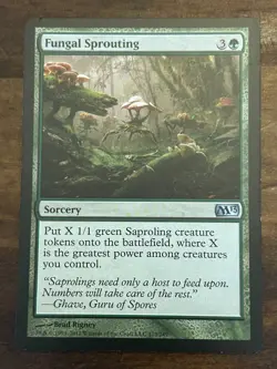 Fungal Sprouting - Magic 2013 - MTG - Image 1