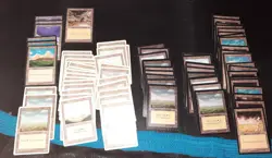 Magic The Gathering MtG Vintage Lands 1990s Beta, Limited, Unlimited + More LOT - Image 1