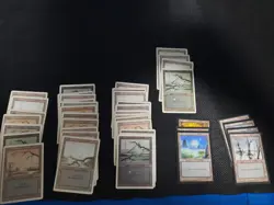 Magic The Gathering MtG Vintage Lands 1990s Beta, Limited, Unlimited + More LOT - Image 2