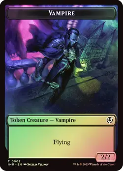 MTG FOIL {Vampire Token} (1/1) // {Vampire Token} (2/2) - Innistrad Remastered - Image 2