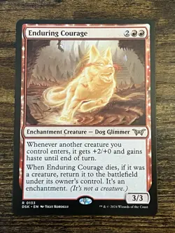 Enduring Courage - Duskmourn: House of Horror (DSK) - EN R 0133 - Image 1