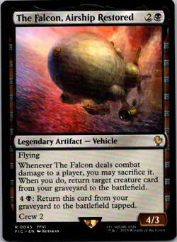 The Falcon, Airship Restored R Legendary Artifact - Vehicle Commander: FINAL FAN - Image 1