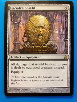 MTG 1x Pariah's Shield # 267 Ravnica: City of Guilds Magic the Gathering x1 MP - Image 1