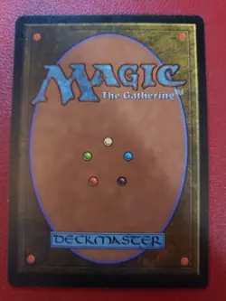 Autographed MTG Tolarian Academy Urza's Saga 330/335 Regular Rare - Image 2