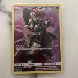 Pokemon TCG Armored Mewtwo - SM228 Black Star Promo - Image 1