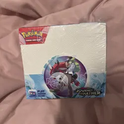Pokemon TCG: Journey Together Booster Box (36 Packs) New & Sealed - rip see pics - Image 1