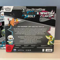 TWO x Pokemon Black Bolt/White Flare Unova SV10.5 Poster Collection (SET OF TWO) - Image 2