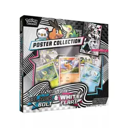 TWO x Pokemon Black Bolt/White Flare Unova SV10.5 Poster Collection (SET OF TWO) - Image 3