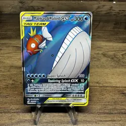 2019 Pokemon Sun and Moon Team Up Magikarp & Wailord GX 160/181 - Image 2