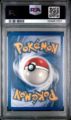 2004 POKEMON EX TEAM ROCKET RETURNS #2 DARK AMPHAROS-HOLO PSA 9 - Image 2