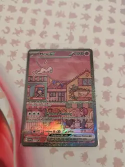 Pokemon TCG Sealed Mew EX 053 Holo Black Star Promo Scarlet & Violet 151 - Image 1