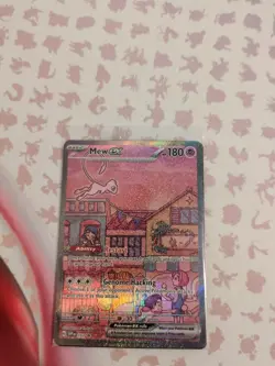 Pokemon TCG Sealed Mew EX 053 Holo Black Star Promo Scarlet & Violet 151 - Image 2