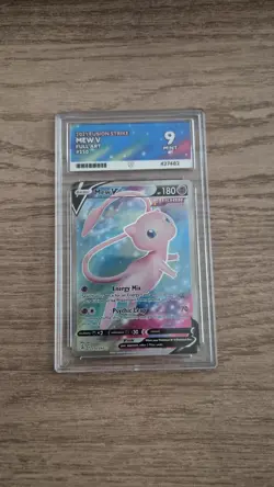 Pokemon TCG Mew v Fusion Strike 250/264 Holo Full Art Ultra Rare ACE 9 - Image 1