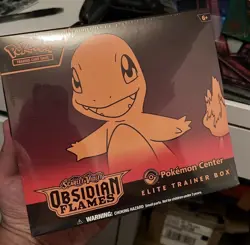 Obsidian Flames Pokemon Center ETB Elite Trainer Box Sealed - Image 1
