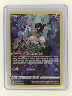 Pokemon Mew GG10/GG70 Crown Zenith Ultra Rare Holo Full Art 2023 Sleeping Mew - Image 1