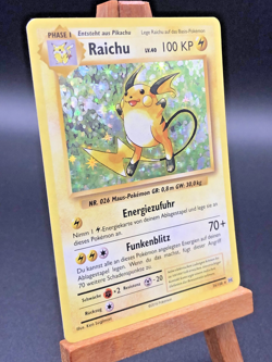 2016 Pokemon XY Evolution Raichu Holo Deutsch German 36/108 NM - Image 3