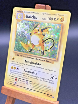 2016 Pokemon XY Evolution Raichu Holo Deutsch German 36/108 NM - Image 4