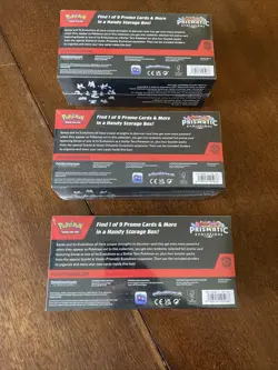 (3) Pokemon TCG Prismatic Evolutions Surprise Box Boxes New Sealed - Image 3