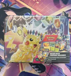 Pokemon TCG Collector Chest Fall 2024 Surging Sparks Artwork Factory Sealed New! - Image 1