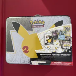 Pokemon TCG Celebrations 25th Anniversary Treasure Chest Brand New - Image 1