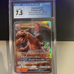 Charizard GX Pokemon 2019 Black Star Promos Cgc Graded 7.5 - Image 1