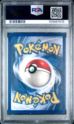 1999 POKEMON BASE SET SHADOWLESS #68 VULPIX PSA 8 - Image 2