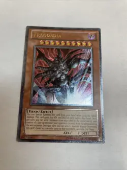 Yu-Gi-Oh Tragoedia TU04-EN000 Ultimate Rare LP Euro - Image 1