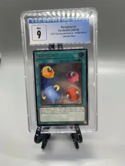 Scapegoat Yu-Gi-Oh! OTS Tournament Pack 8 OP08-EN003 Ultimate Rare CGC 9 - Image 1