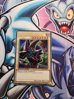 YUGIOH Dark Magician SBC1-ENG01 SECRET RARE 1st Edition - SPEED DUEL - Image 1