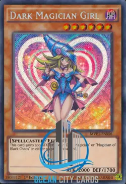 Yugioh Dark Magician Girl MVP1-ENS56 Secret Rare 1st Edition - Image 1