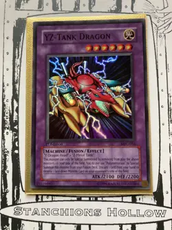 Yu-Gi-Oh! TCG YZ-Tank Dragon - Magicians Force (1st Edition, MFC-054) SR NM - Image 1