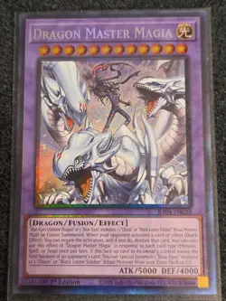 Yu-Gi-Oh! Dragon Master Magia RA04-EN055 Prismatic Collector's Rare - Image 1