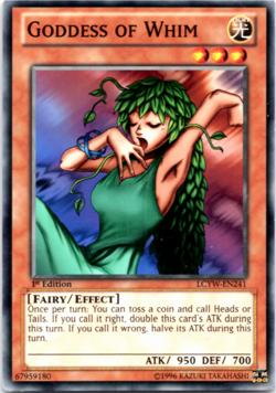 Goddess of Whim - LCYW-EN241 - Common - 1st Edition Yugioh - Image 1