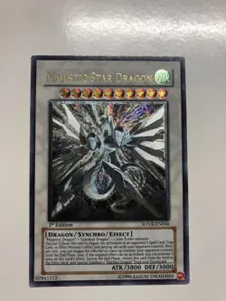 USA Seller Yugioh Majestic Star Dragon SOVR-EN040 Ultimate Rare 1st Edition VLP - Image 1