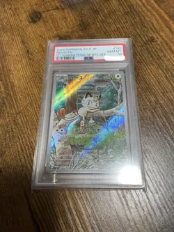 Meowth 2024 Japanese SV-P Promo 192/SV-P PSA 10 GEM MINT Pokemon Card - Image 1