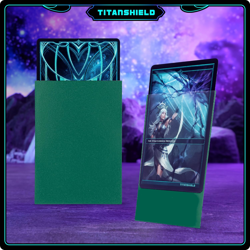 150 Green Card Sleeves - Standard Size Deck Protectors for MTG & Pokemon - Image 2