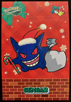 Gengar Ice Holo Pokemon 2024 Card Database Merry Christmas - Image 1